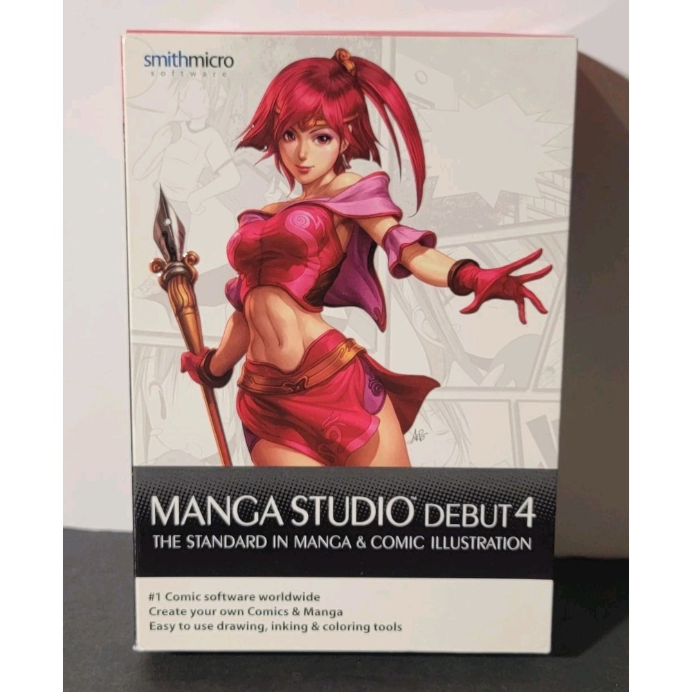 Manga Illustration Studio Debut 4 Smith Rare!‎ Vintage